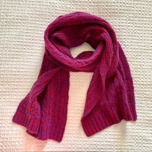 Marc Jacob’s pink wool scarf